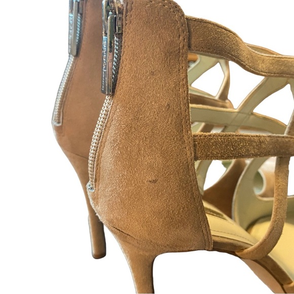 Elegant Strappy Heels in Nude - Picture 5 of 6